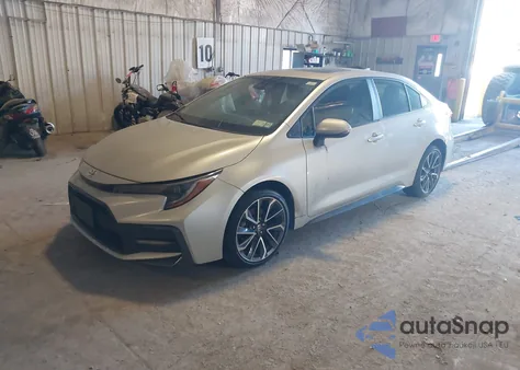 2020 Toyota Corolla Se from USA, damaged, VIN JTDP4RCE3LJ018263